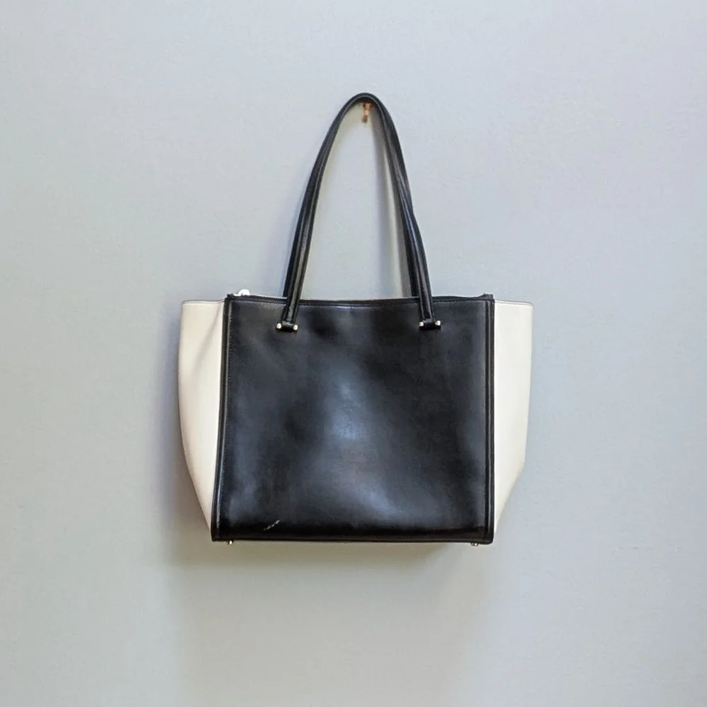 Kate Spade Kona Patterson Drive Black and White Tote - See Notes